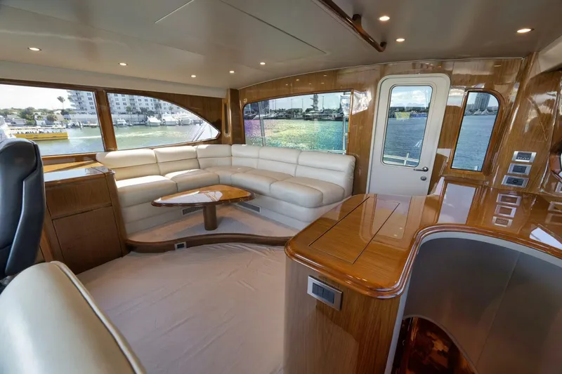 Slide: The Image of 2011 Viking 76 Enclosed Bridge- TEUSEAS- Enclosed Bridge - 5966617