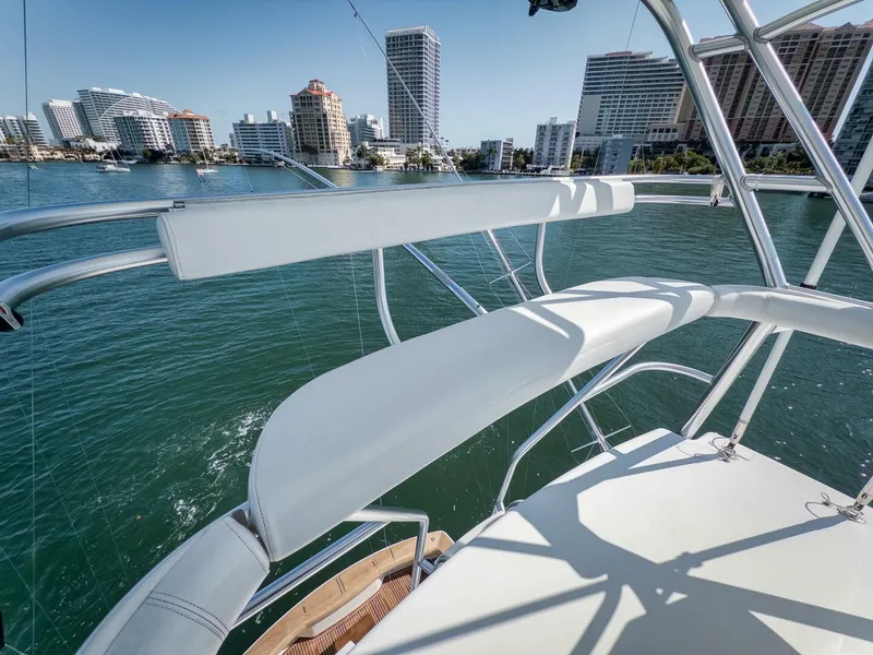 Slide: The Image of 2011 Viking 76 Enclosed Bridge- TEUSEAS- Tower - 5966440