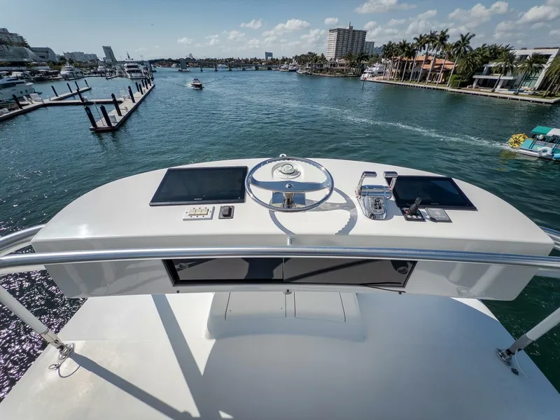 Slide: The Image of 2011 Viking 76 Enclosed Bridge- TEUSEAS- Tower - 5966434