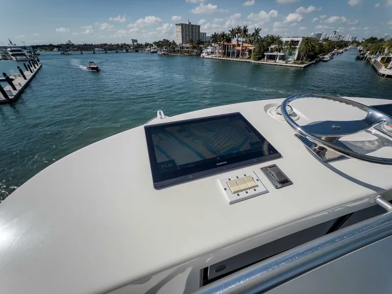 Slide: The Image of 2011 Viking 76 Enclosed Bridge- TEUSEAS- Tower - 5966438