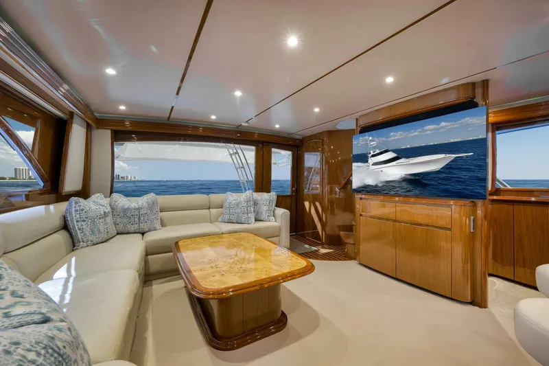 Slide: The Image of 2011 Viking 76 Enclosed Bridge- TEUSEAS- Salon - 5966645