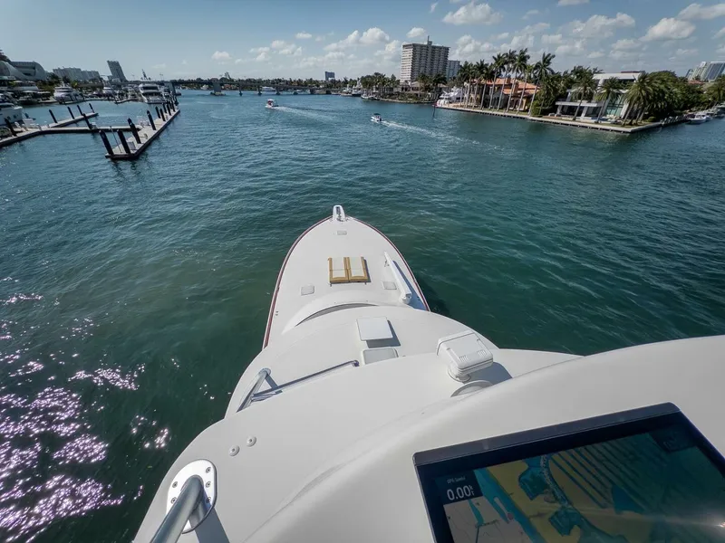 Slide: The Image of 2011 Viking 76 Enclosed Bridge- TEUSEAS- Tower - 5966443