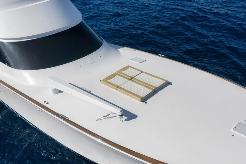 Slide: The Image of 2011 Viking 76 Enclosed Bridge- TEUSEAS- Bow - 5966455