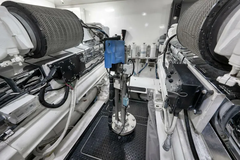 Slide: The Image of 2011 Viking 76 Enclosed Bridge- TEUSEAS- Engine Room - 5966492