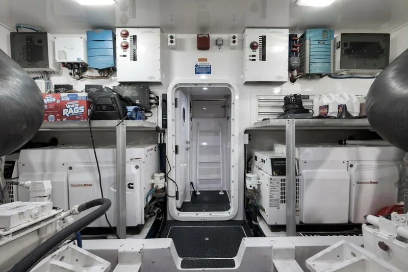 Slide: The Image of 2011 Viking 76 Enclosed Bridge- TEUSEAS- Engine Room - 5966494