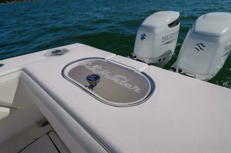 Slide: The Image of SeaHunter 38 Reel Escape- Engines & Livewell 2023 SeaHunter CTS Reel Escape - 7654205
