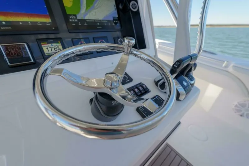 Slide: The Image of SeaHunter 38 Reel Escape- Helm 2023 SeaHunter CTS Reel Escape - 7654193