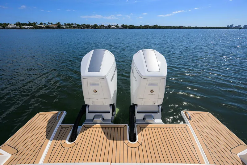 Slide: The Image of Tiara 43 - Transom and Twin Engines 2022 43 Tiara 43 LE - 5968675