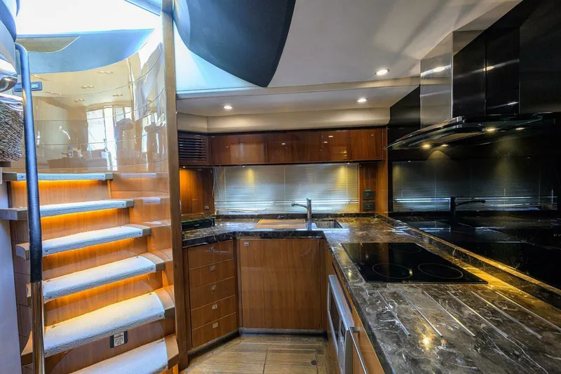 Slide: The Image of Princess 72 Policy Limits  - Interior Galley 2013 Princess 72 V72 Express Policy Limits - 7648522