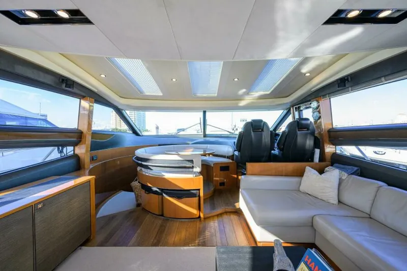 Slide: The Image of Princess 72 Joint Credit II - Interior Salon 2013 Princess 72 V72 Express Joint Credit II - 7380343