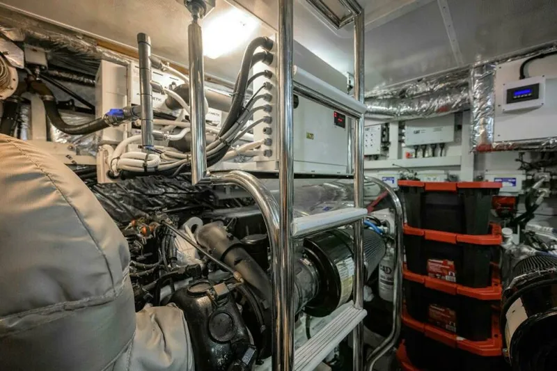 Slide: The Image of Princess 72 Joint Credit II - Engine Room 2013 Princess 72 V72 Express Joint Credit II - 7648561