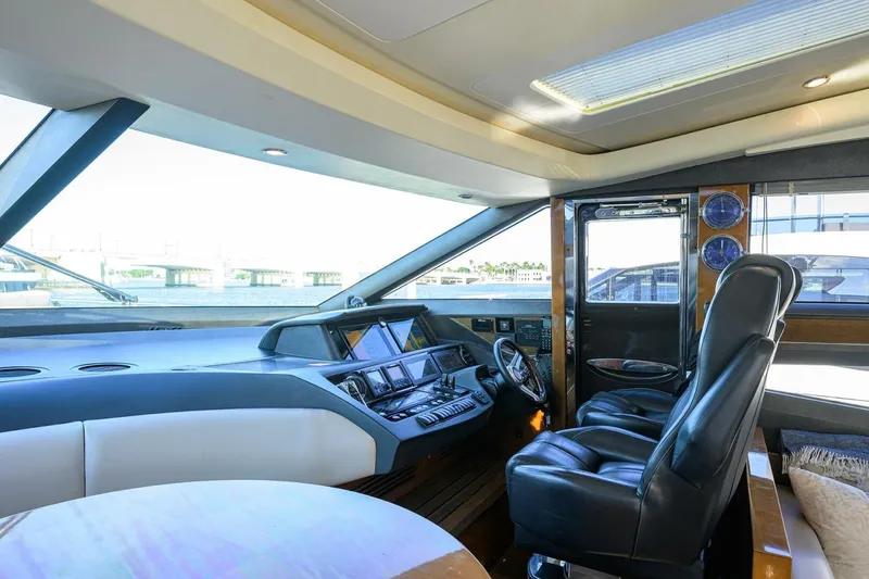 Slide: The Image of Princess 72 Joint Credit II - Interior Helm 2013 Princess 72 V72 Express Joint Credit II - 5968578