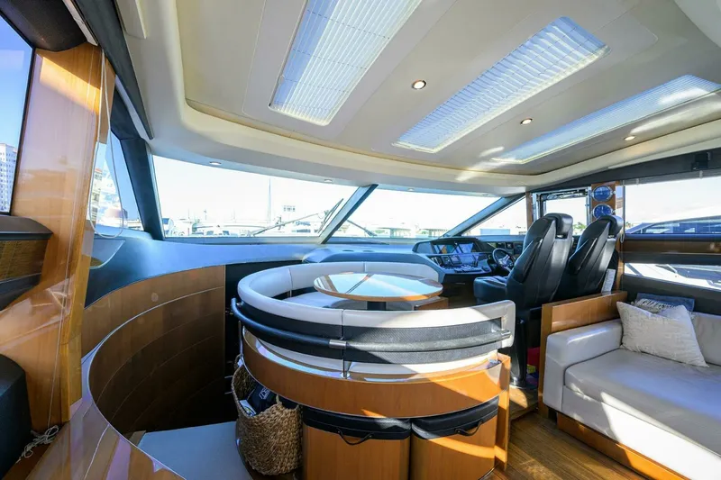 Slide: The Image of Princess 72 Policy Limits  - Interior Helm 2013 Princess 72 V72 Express Policy Limits - 7648512