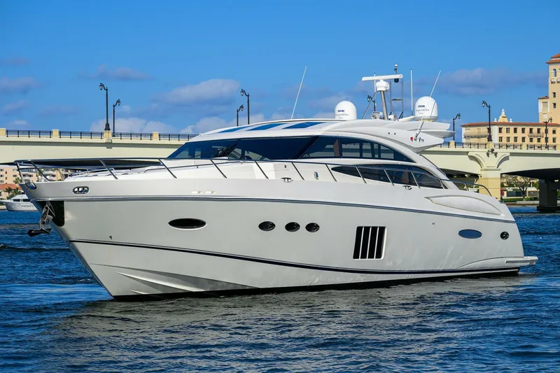 Slide: The Image of Princess 72 Joint Credit II - Exterior Profile 2013 Princess 72 V72 Express Joint Credit II - 5968726