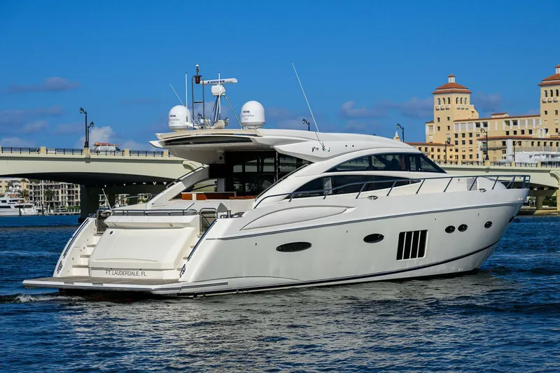 Slide: The Image of Princess 72 Joint Credit II - Exterior Profile 2013 Princess 72 V72 Express Joint Credit II - 5968729