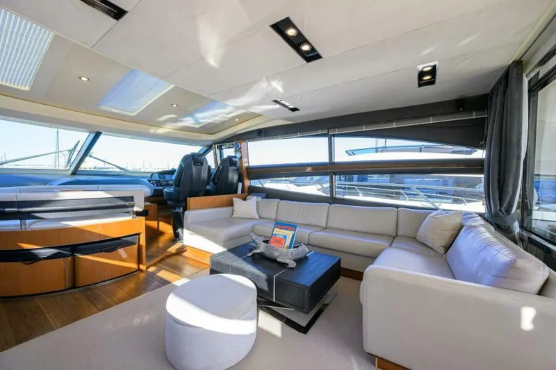 Slide: The Image of Princess 72 Joint Credit II - Interior Salon 2013 Princess 72 V72 Express Joint Credit II - 7380340