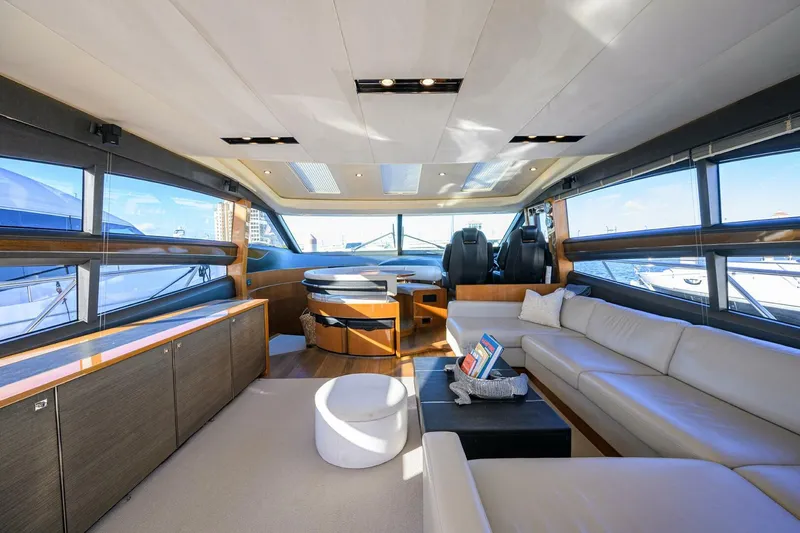 Slide: The Image of Princess 72 Joint Credit II - Interior Salon 2013 Princess 72 V72 Express Joint Credit II - 5968560