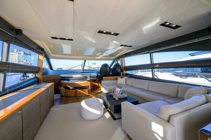 Slide: The Image of Princess 72 Joint Credit II - Interior Salon 2013 Princess 72 V72 Express Joint Credit II - 7380339