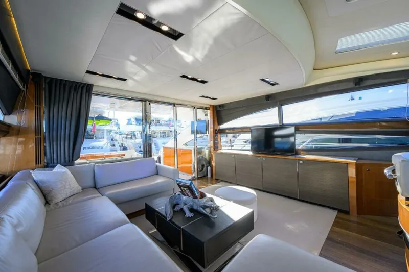Slide: The Image of Princess 72 Joint Credit II - Interior Salon 2013 Princess 72 V72 Express Joint Credit II - 7380342