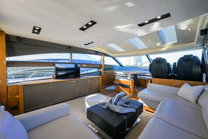 Slide: The Image of Princess 72 Joint Credit II - Interior Salon 2013 Princess 72 V72 Express Joint Credit II - 5968563