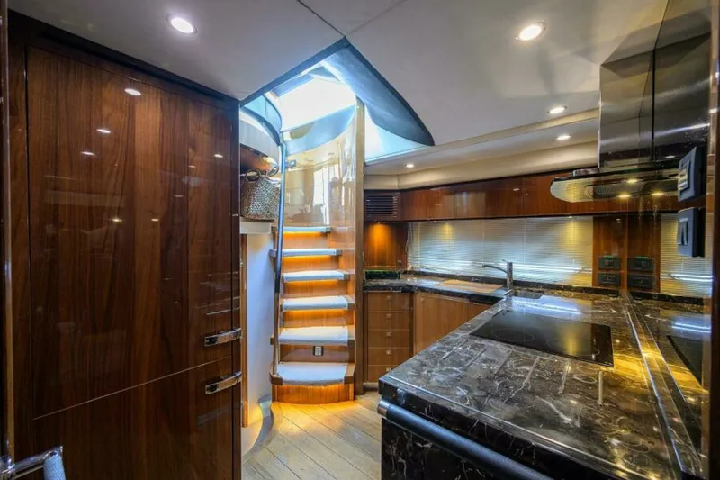 Slide: The Image of Princess 72 Joint Credit II - Interior Galley 2013 Princess 72 V72 Express Joint Credit II - 7648513