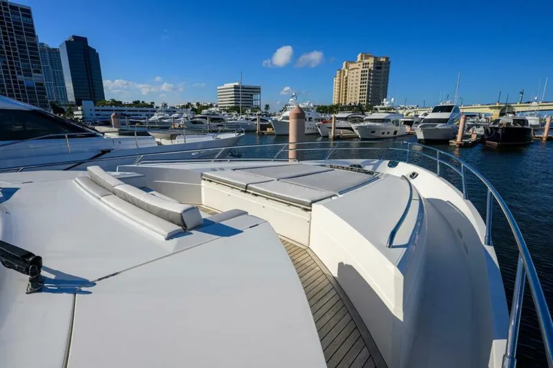 Slide: The Image of Princess 72 Joint Credit II - Exterior Bow 2013 Princess 72 V72 Express Joint Credit II - 7380363