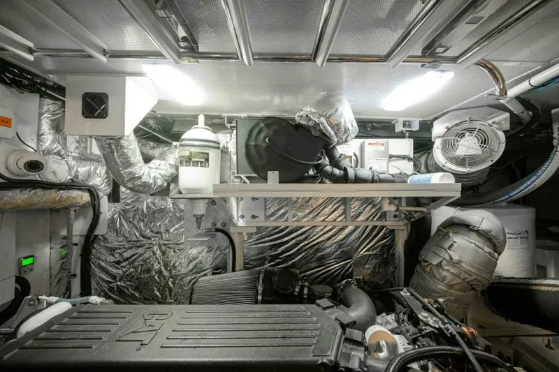 Slide: The Image of Princess 72 Joint Credit II - Engine Room 2013 Princess 72 V72 Express Joint Credit II - 7648559