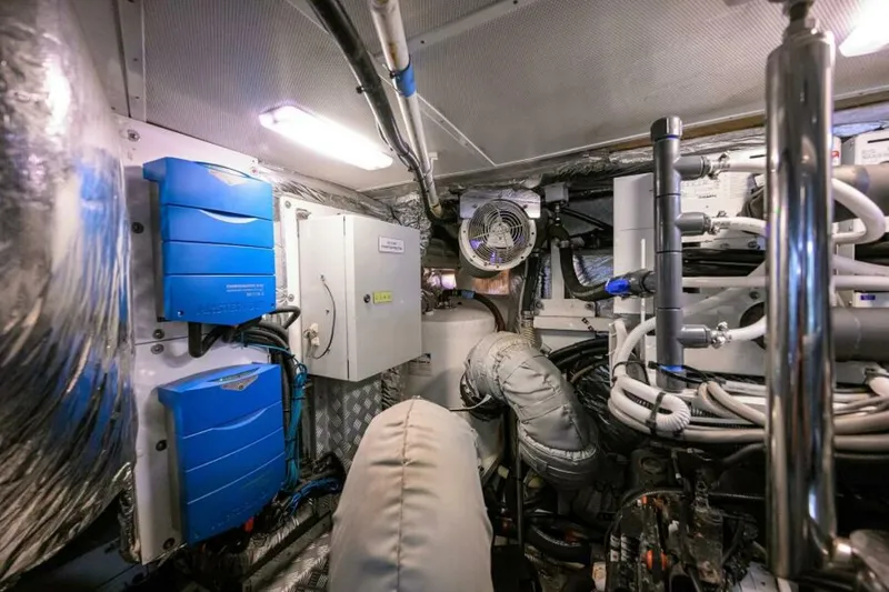 Slide: The Image of Princess 72 Joint Credit II - Engine Room 2013 Princess 72 V72 Express Joint Credit II - 7380371