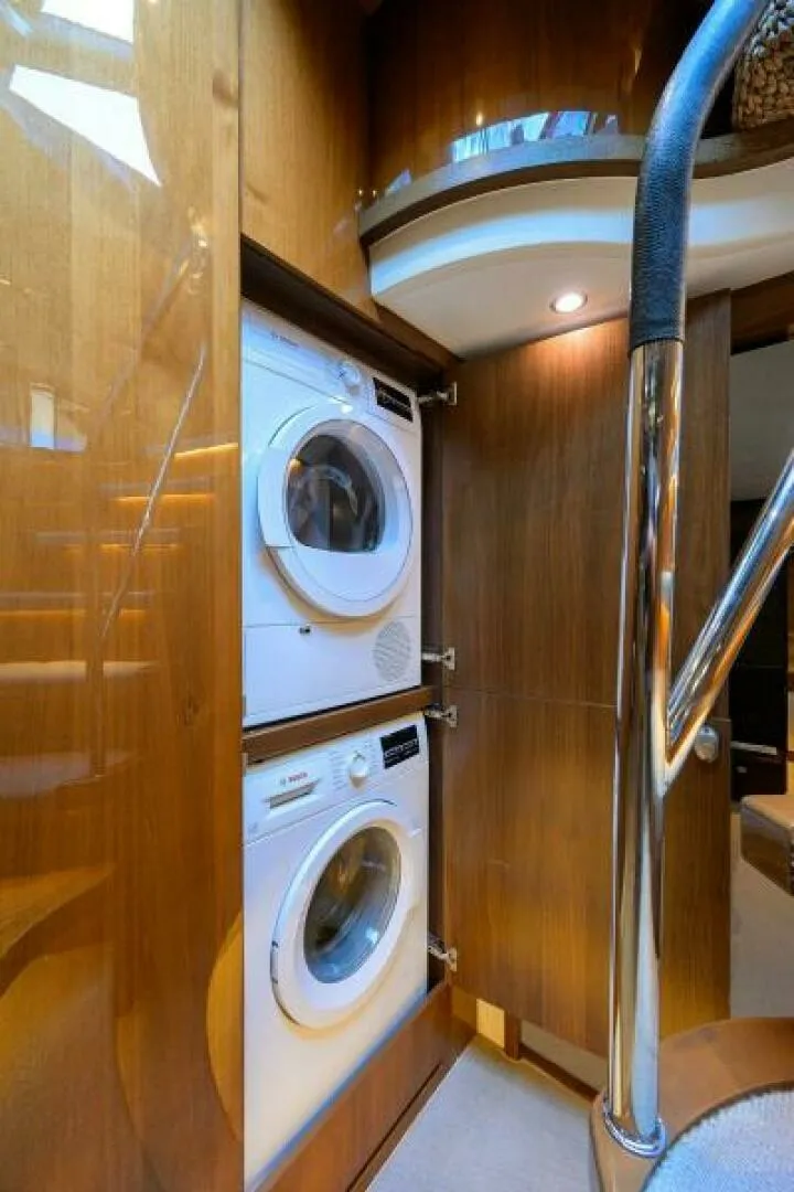 Slide: The Image of Princess 72 Joint Credit II - Interior Laundry 2013 Princess 72 V72 Express Joint Credit II - 7648543
