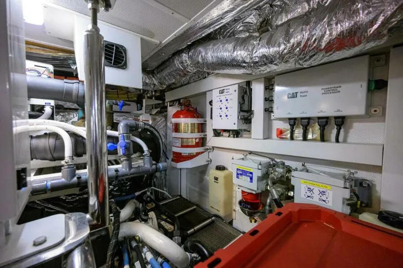 Slide: The Image of Princess 72 Joint Credit II - Engine Room 2013 Princess 72 V72 Express Joint Credit II - 7380372