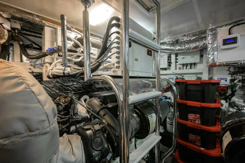 Slide: The Image of Princess 72 Joint Credit II - Engine Room 2013 Princess 72 V72 Express Joint Credit II - 7380370