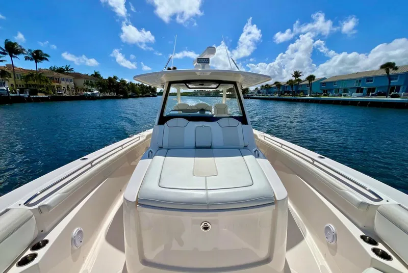 Slide: The Image of Pursuit 38 - PERSEVERANCE - Forward Seating 2019 Pursuit 38' S368 - PERSEVERANCE - 5969055