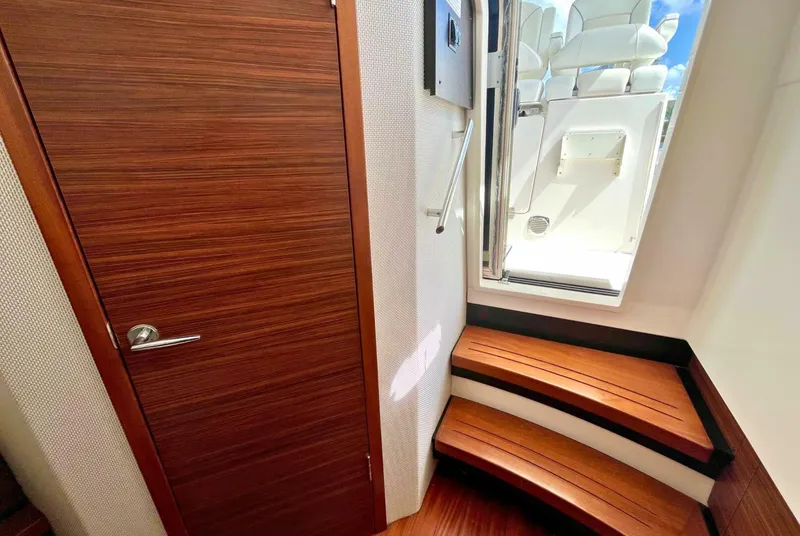 Slide: The Image of Pursuit 38 - PERSEVERANCE - Cabin Entrance  2019 Pursuit 38' S368 - PERSEVERANCE - 5969081
