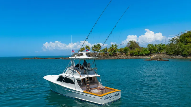Slide: The Image of 1991 Gamefisherman 40 Convertible "Sabe Nada" - 6097489