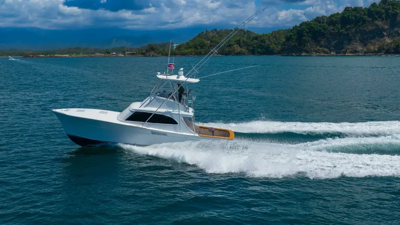 Slide: The Image of 1991 Gamefisherman 40 Convertible "Sabe Nada" - 6097501