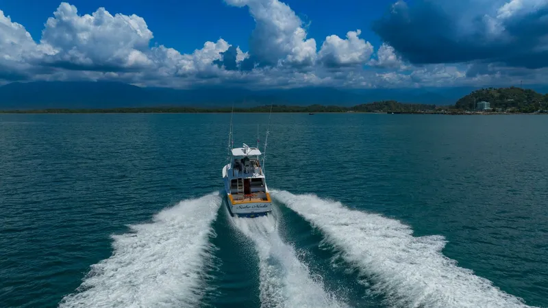 Slide: The Image of 1991 Gamefisherman 40 Convertible "Sabe Nada" - 6097507