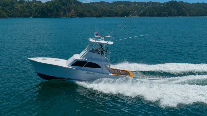 Slide: The Image of 1991 Gamefisherman 40 Convertible "Sabe Nada" - 6097508