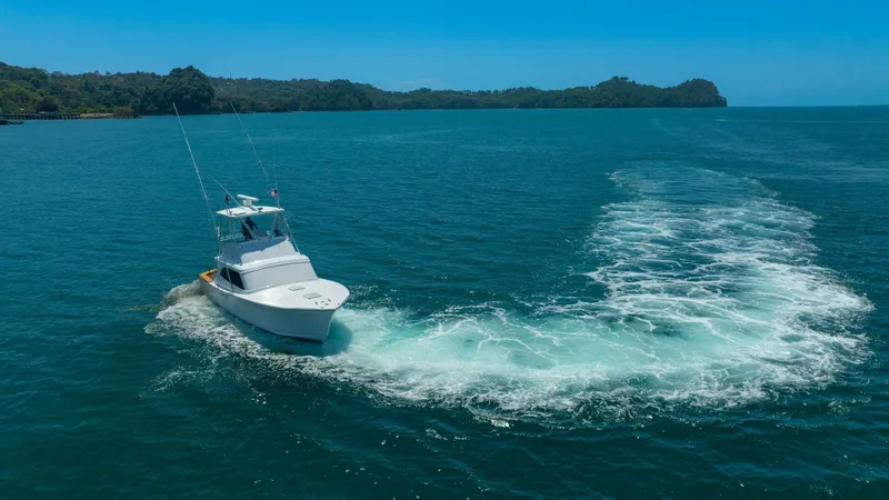 Slide: The Image of 1991 Gamefisherman 40 Convertible "Sabe Nada" - 6097514