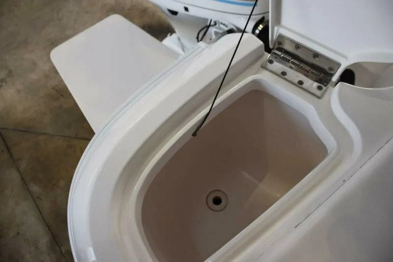 Slide: The Image of Starboard Side Aft Drained Compartment, Short Term Livewell  Cooler  Trash Compartment - 5972624