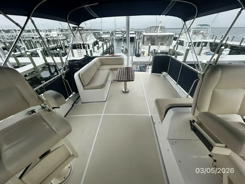 Slide: The Image of 42' Grand Banks flybridge aft - 5973549