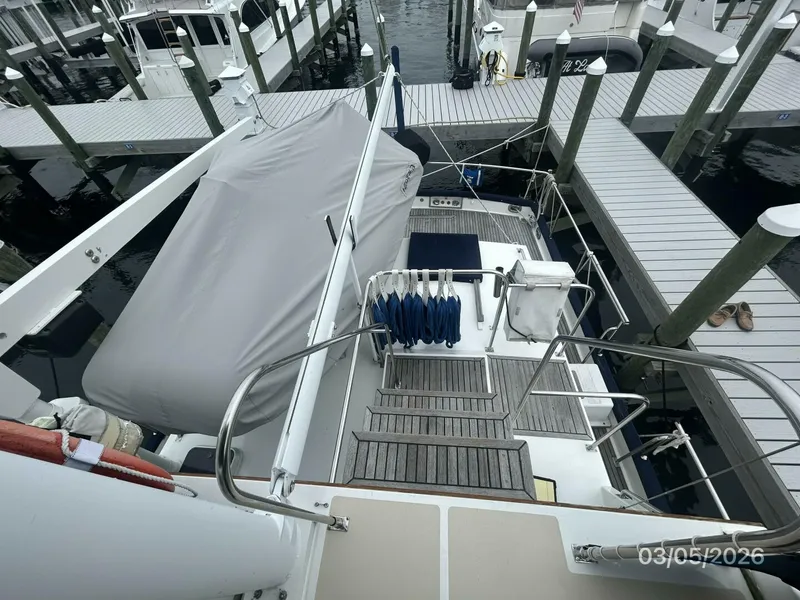 Slide: The Image of 42' Grand Banks trunk cabin aft - 5973628