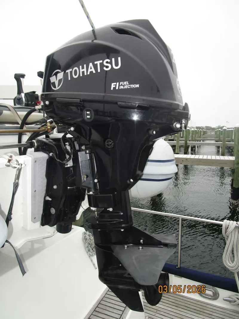 Slide: The Image of 42' Grand Banks tender outboard - 5973627