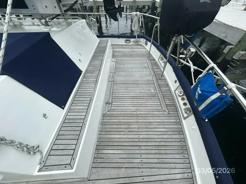Slide: The Image of 42' Grand Banks aftdeck starboard - 5973536