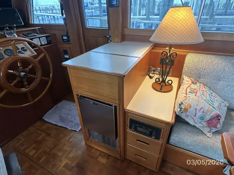 Slide: The Image of 42' Grand Banks salon starboard cabinet1 - 5973601