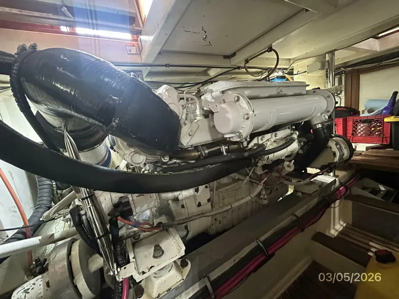 Slide: The Image of 42' Grand Banks port main engine2 - 5973592