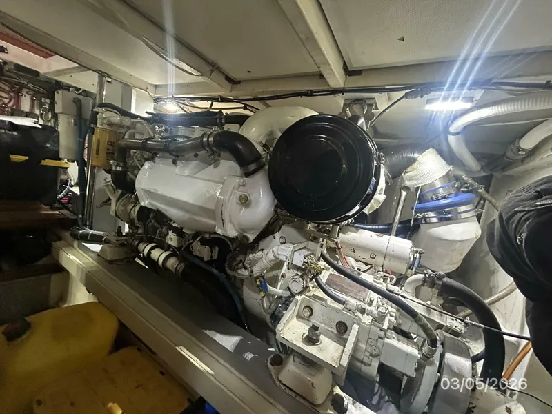 Slide: The Image of 42' Grand Banks starboard main engine2 - 5973612