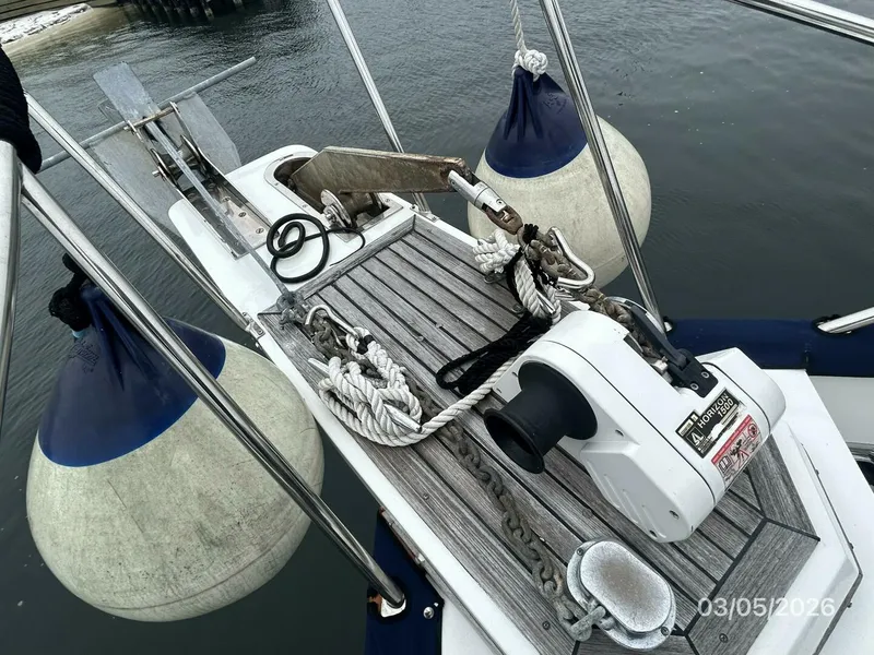 Slide: The Image of 42' Grand Banks anchor windlass2 - 5973538