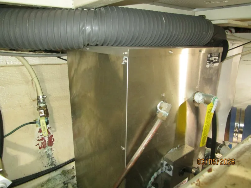 Slide: The Image of 42' Grand Banks water heater - 5973630