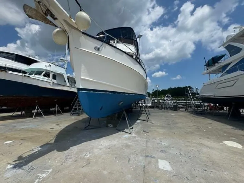 Slide: The Image of 42' Grand Banks hauled out3 - 5973574