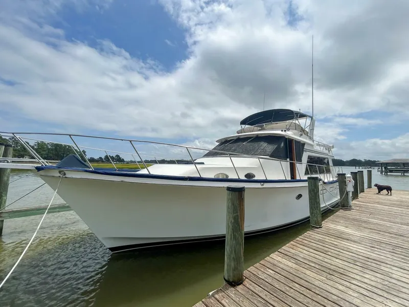 The Image of 50' Ocean Alexander port forward profile   - 5983448